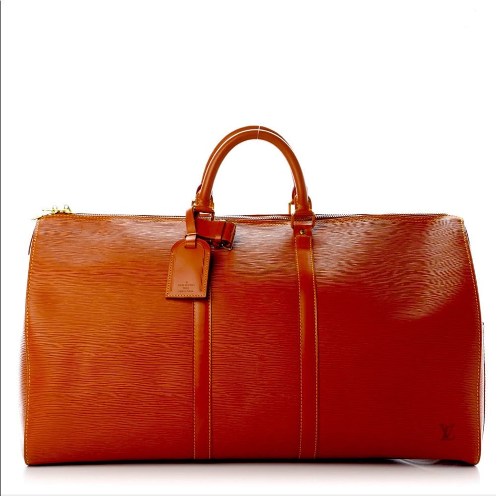 Louis Vuitton Epi Luggage Duffel Bag